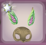 Bunny Brown Bouncy Bunny Mask with Pink Trim.png